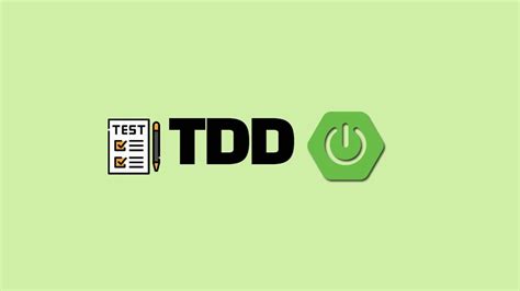 tdd spring boot test